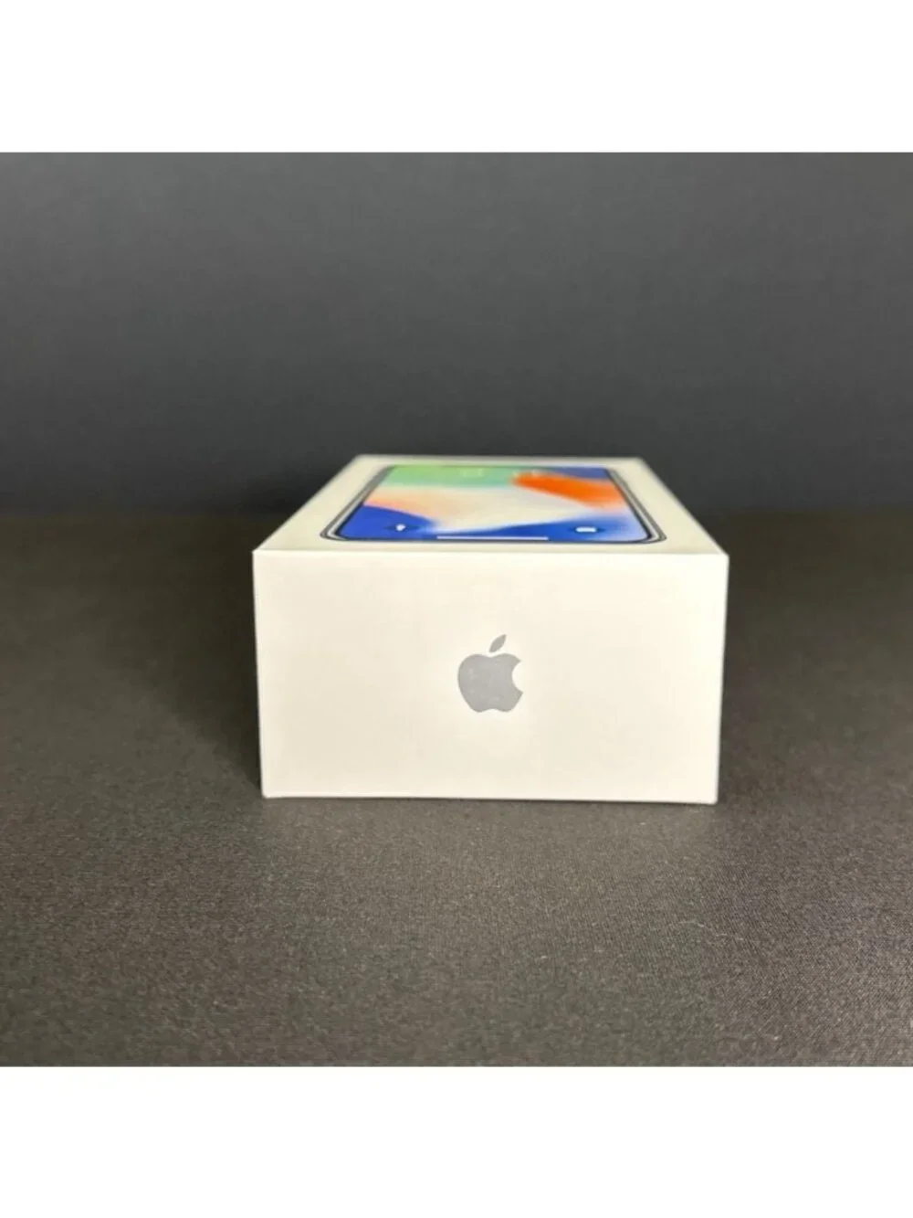 Original Apple iPhone X 64GB Silver Empty Box Only - Phone Not Included